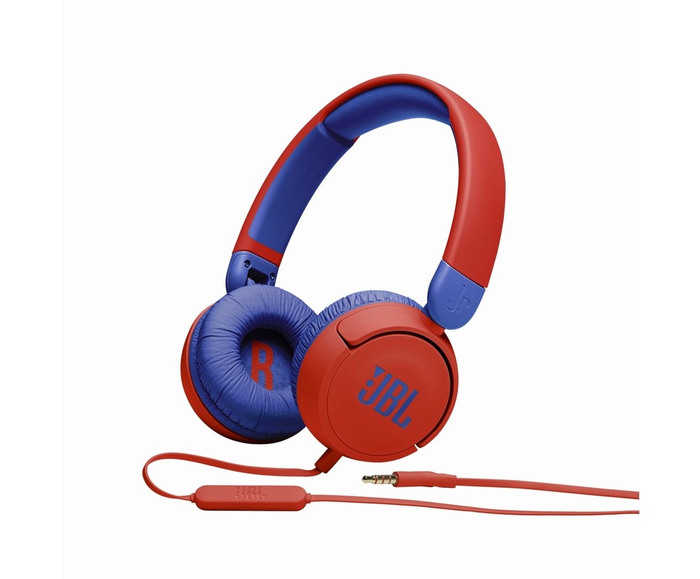 JR 310 RED - CUFFIE PER BAMBINI AD ARCHETTO CON MICROFONO - Gammacuneo