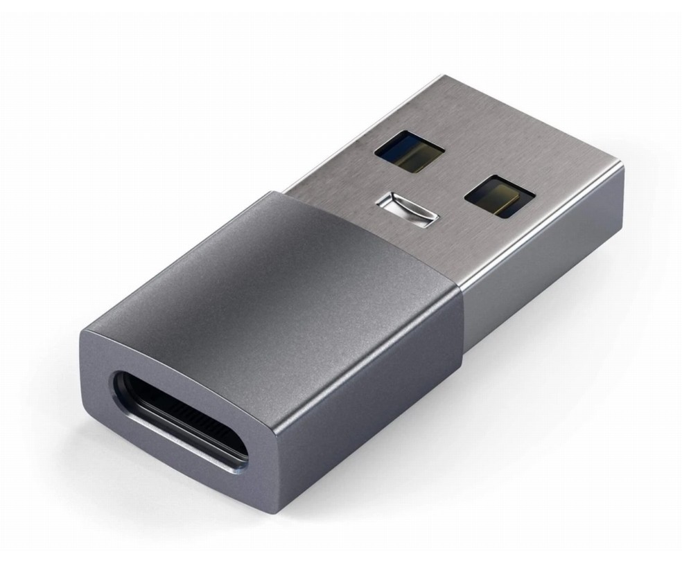 ADATTATORE USB-A A USB-C - SPACE GRAY