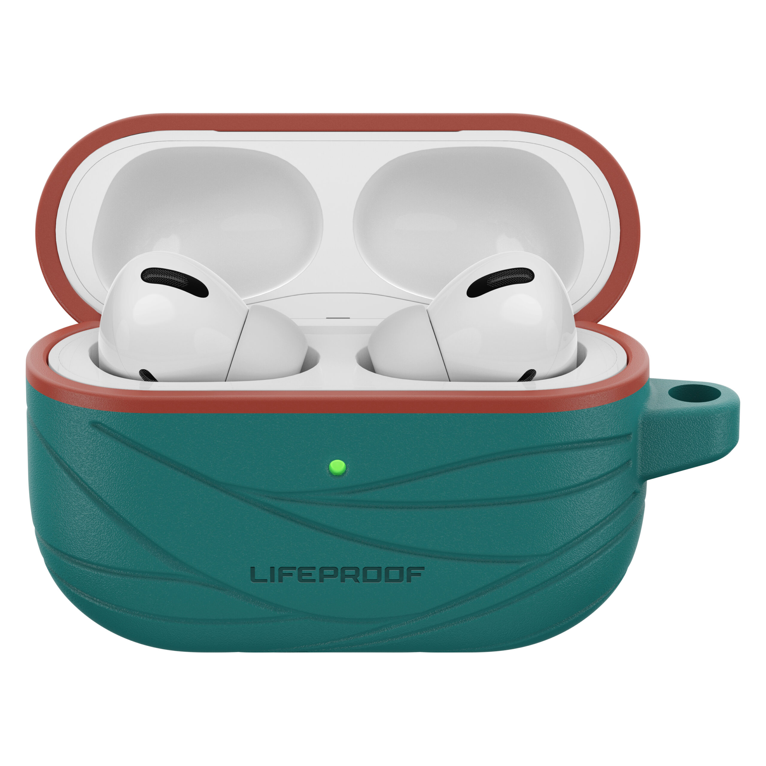 Custodia Uniq Lino AirPods 1/2 gen Blu silicone / blu indaco - ✓ 4GSM.COM
